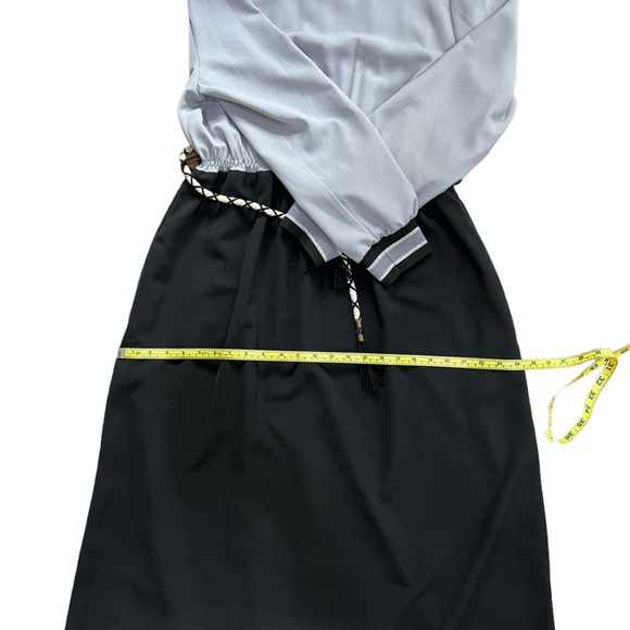 ALVINA Maxi Dress, Full Length, Black and Grey, size L, 38 EU and Middle East - Picture 8 of 9